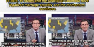 John Oliver on marriage equality