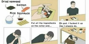 How to make sushi.