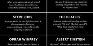 Famous failures.