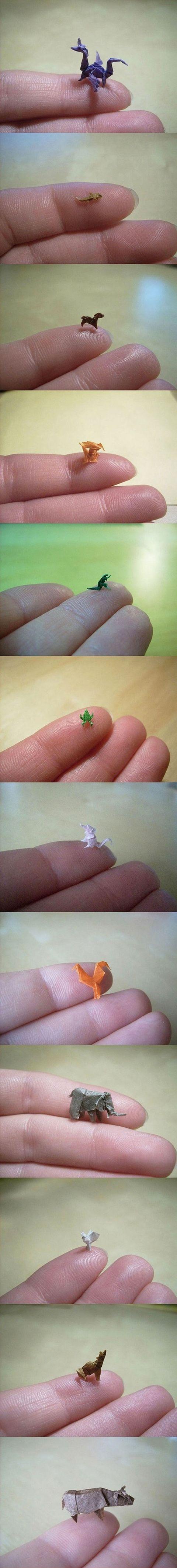 Tiny origami