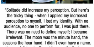 I lost my identity.