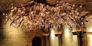 Tree chandelier