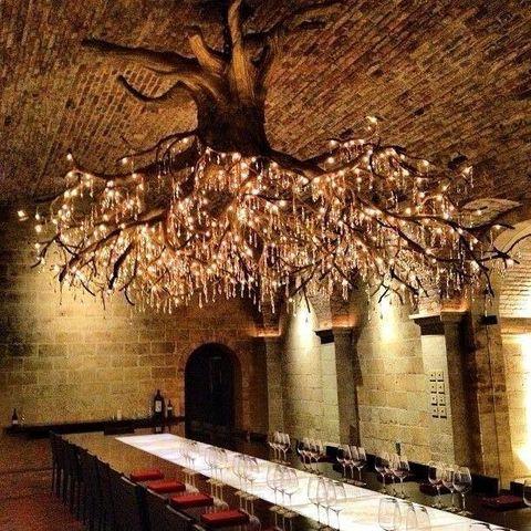 Tree chandelier