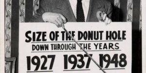 Size Of The Donut Hole Through The Years.