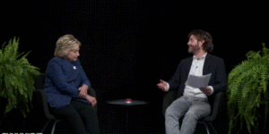 Between two ferns