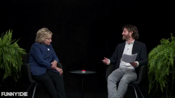 Between two ferns