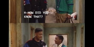 Carlton Banks, Creator of urban dictionary (before it was cool)