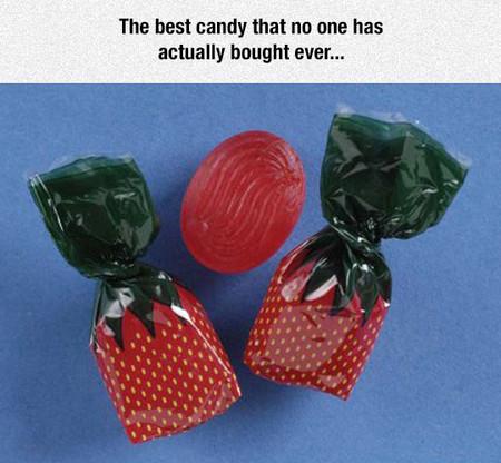 Generic strawberry candy season is coming.