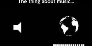 The thing about music.
