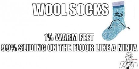 Wool socks are the best.