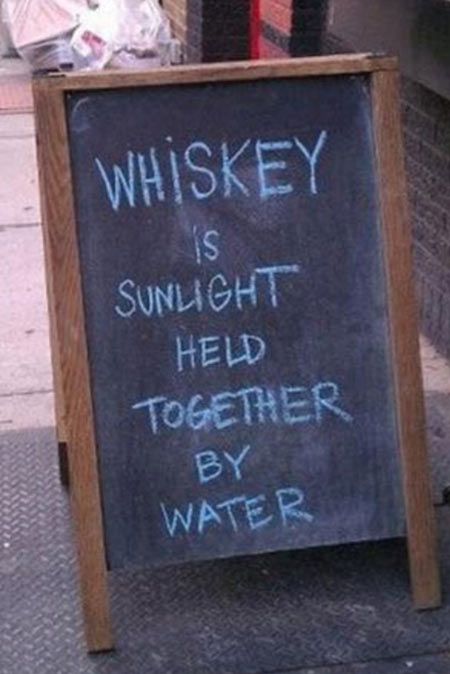 Whiskey defined.