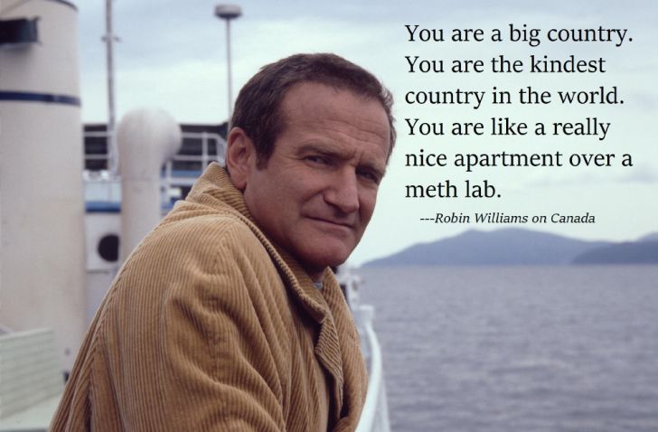 Robin WIlliams on Canada.