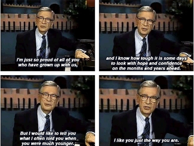 Mr. Rogers will always inspire.