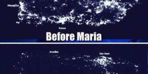 Nighttime+photo+from+NOAA+showing+Puerto+Rico+before+and+after+Hurricane+Maria