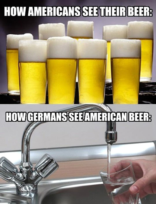 How Americans see their beer...