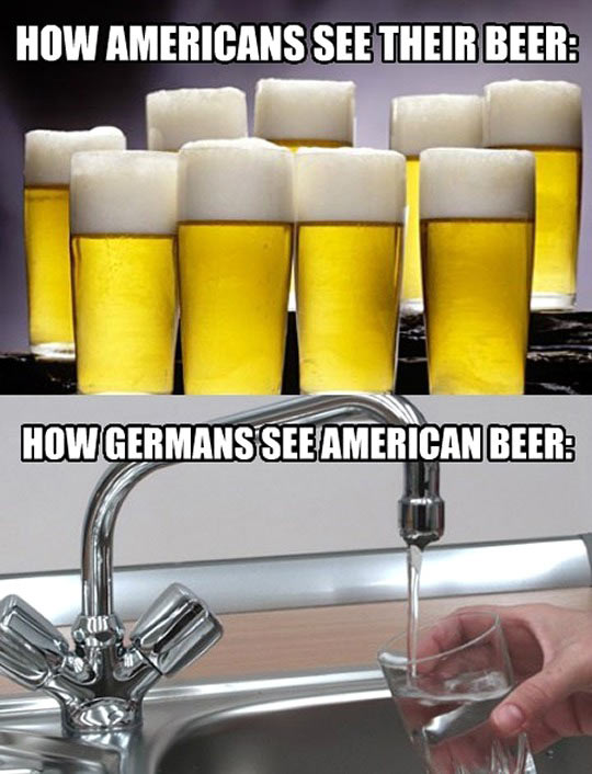 How Americans see their beer...