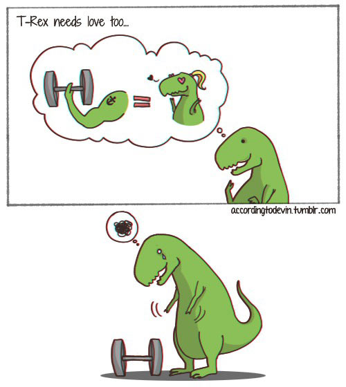 T-Rex needs love too...