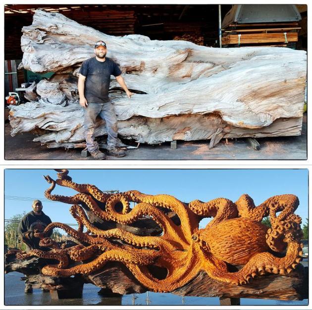 This man has outstanding woodworking skills