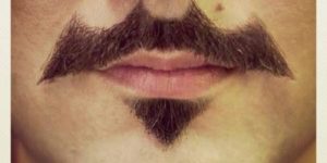 Bat-stache.