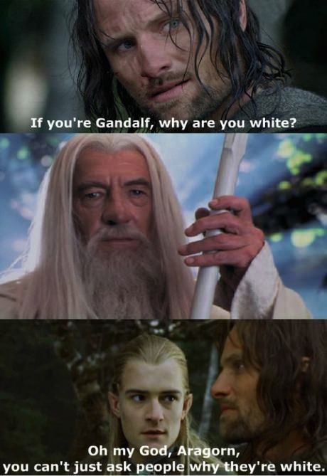 Oh Aragorn.