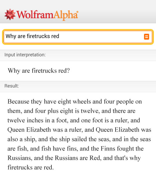 Why are firetrucks red?