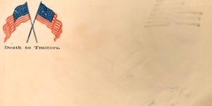 A Civil War envelope.