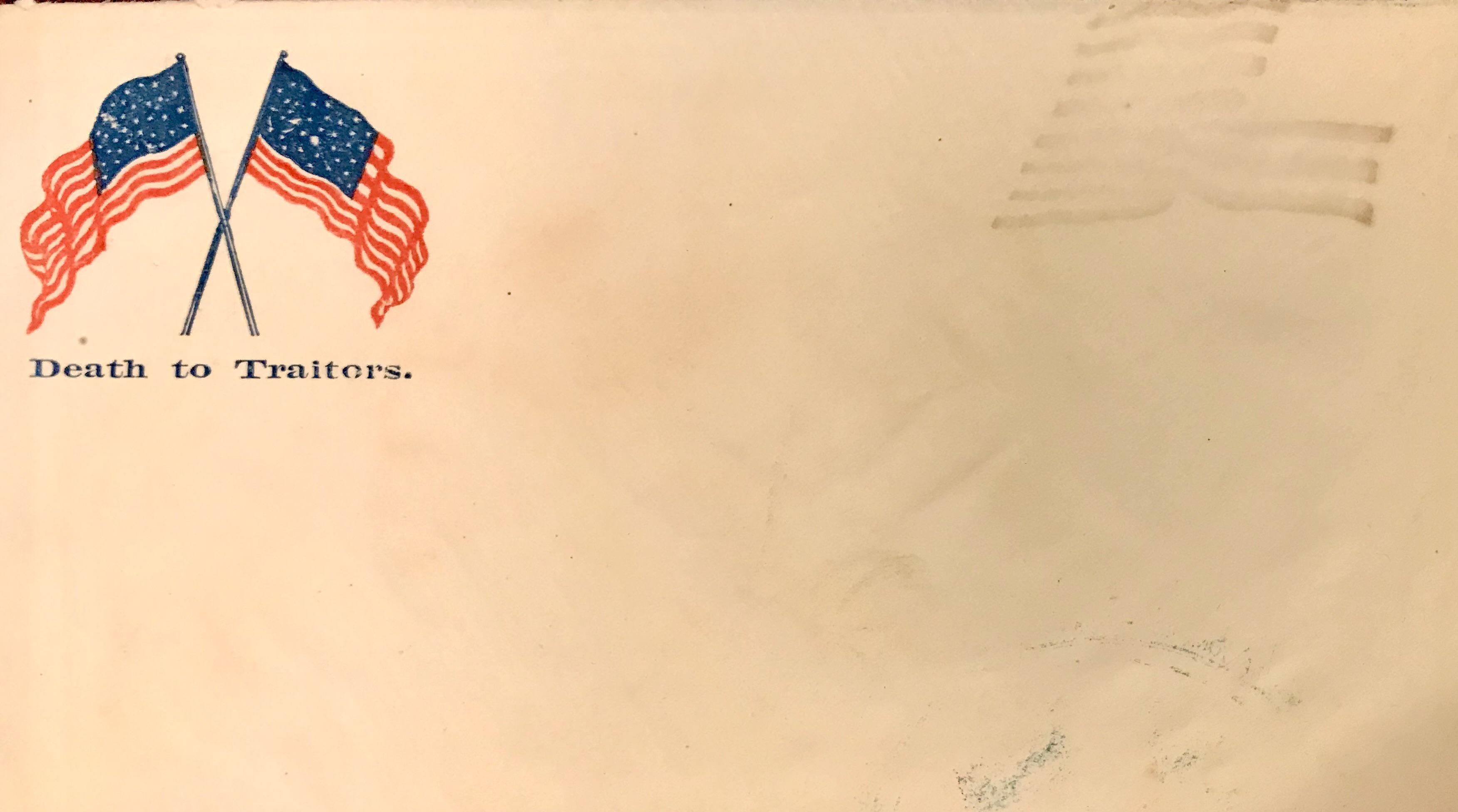 A Civil War envelope.