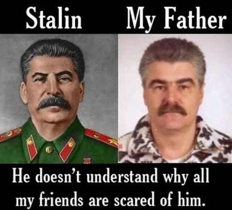 Stalin vs. My Father.