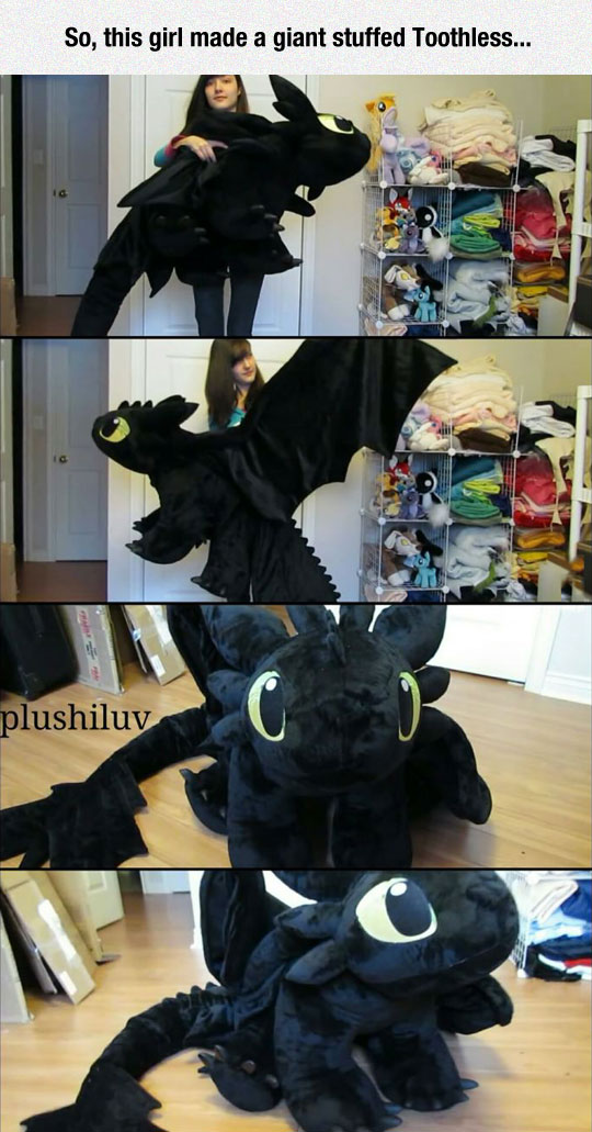 Toothless costume!