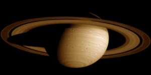 Stabilized, colored, and looped some images taken of Saturn from NASA’s voyager mission