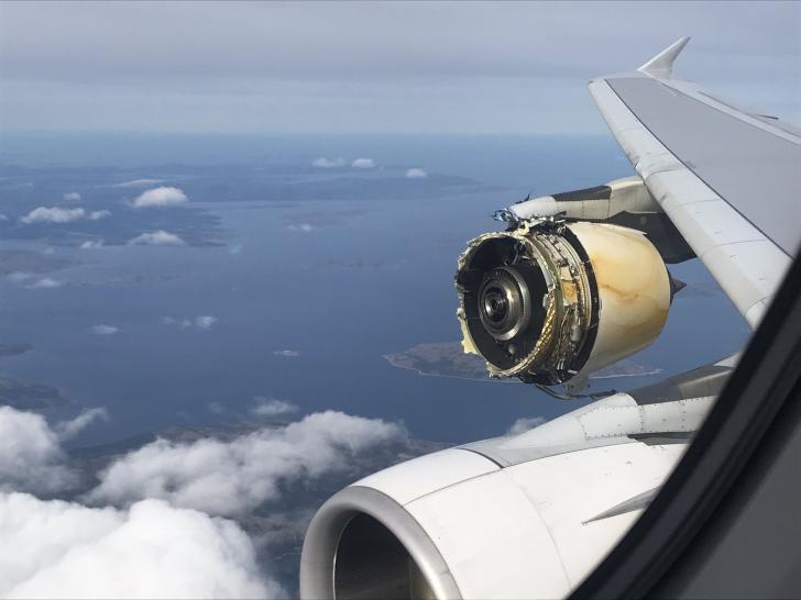 Air France CDG to LAX flight that suffered engine failure & landed safely in Canada.