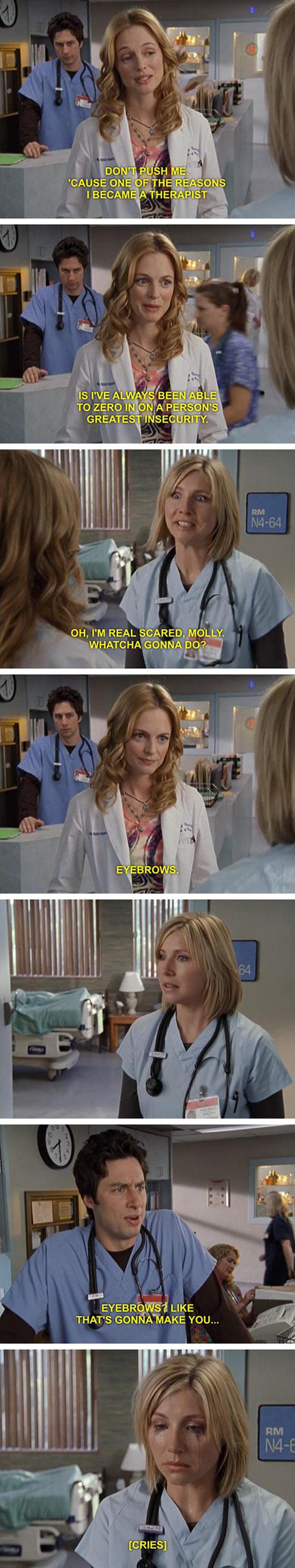 Don't mess with a therapist