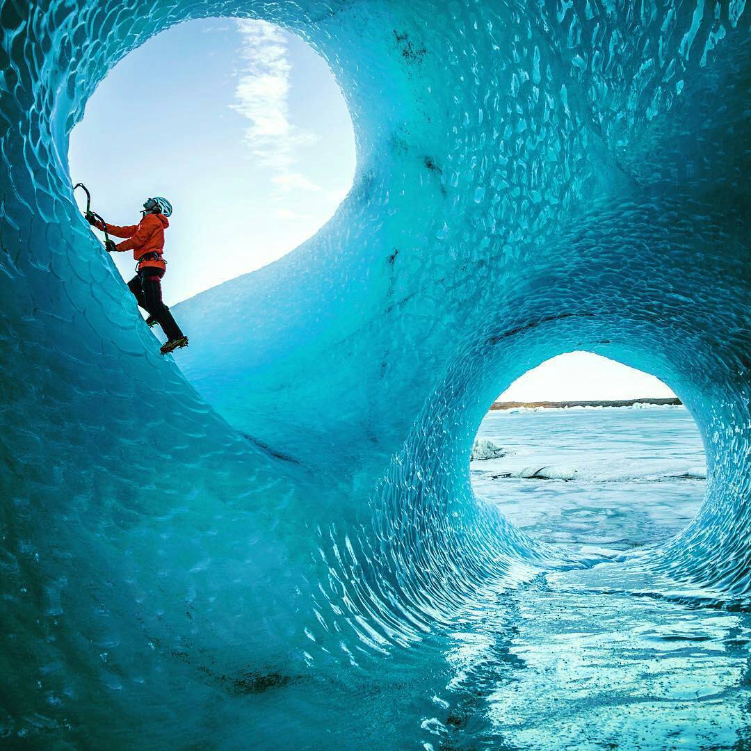 Ice Caves in Iceland