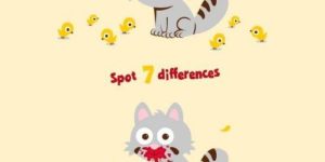 Spot 7 differences.