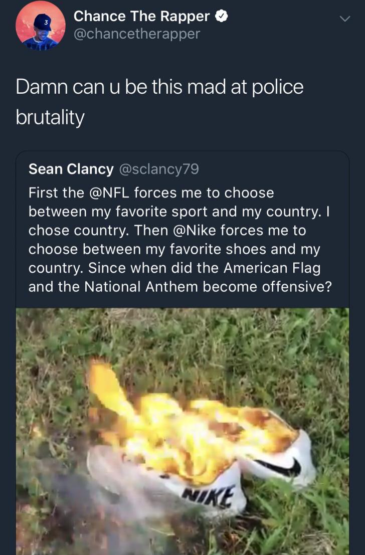 Just burn clearance it nike