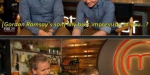 Gordon Ramsay’s son.