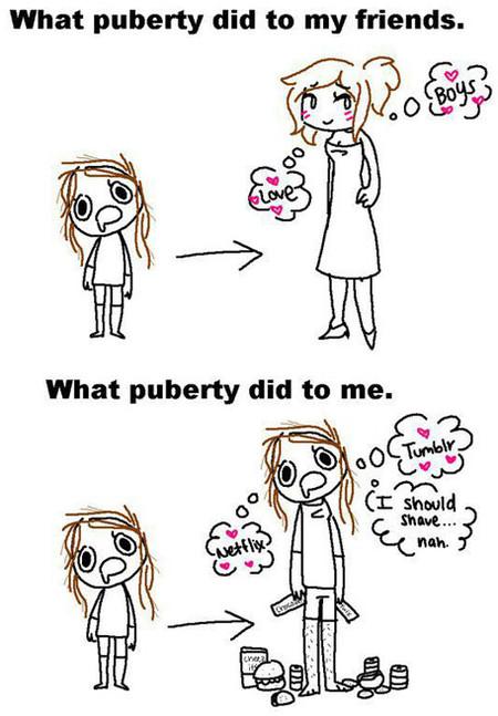 What Puberty Did To My Friends