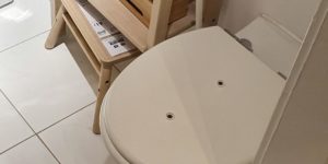 IKEA bolts down their toilets to stop people from pooping in the showrooms.