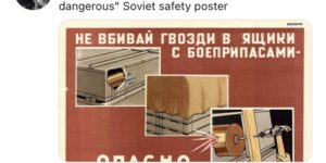 Soviet safe keeping.