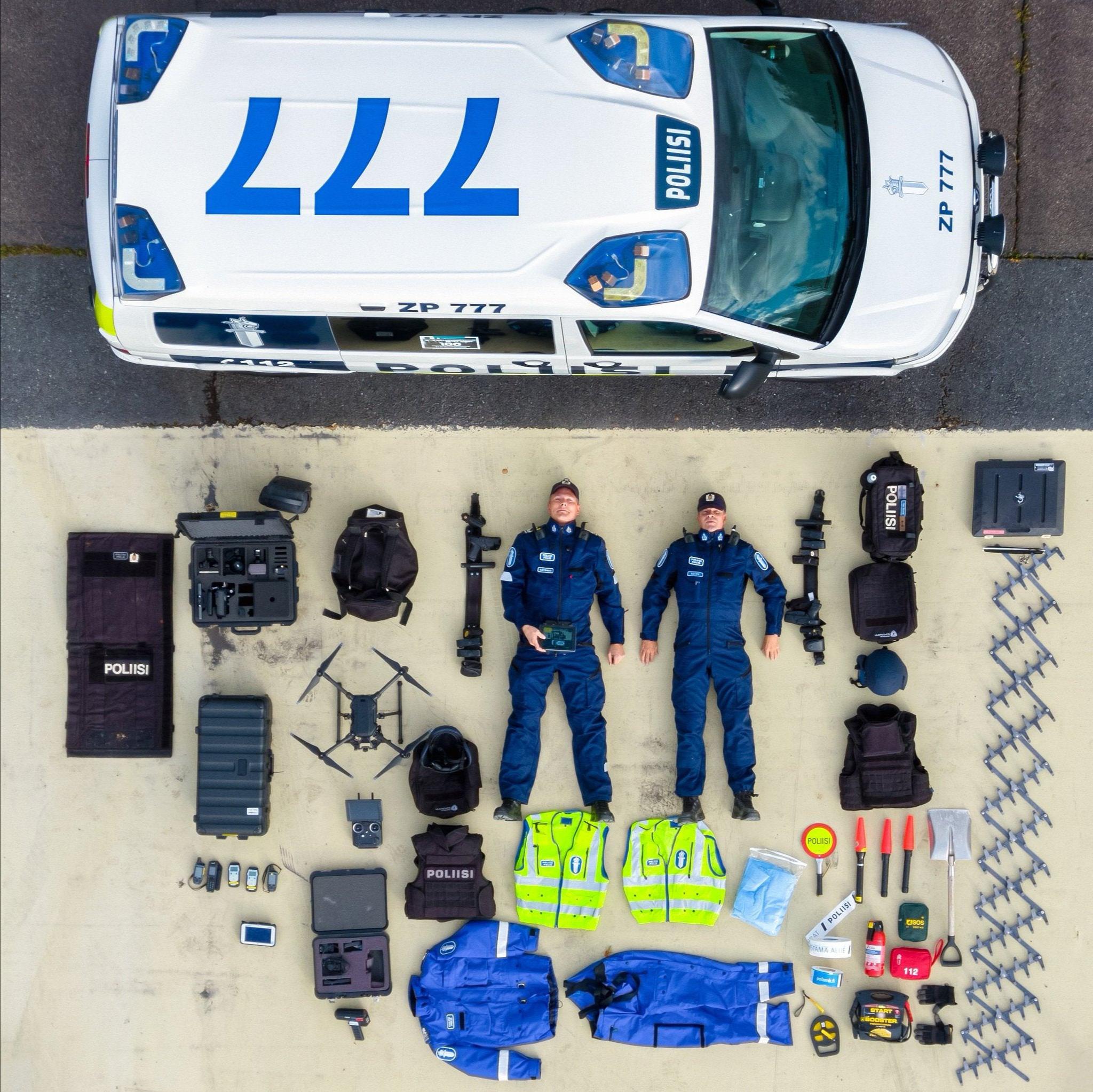 The complete Finnish police