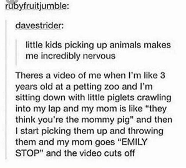 Kids and animals are often a bad combination. 