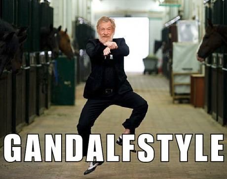 Gandalf style!