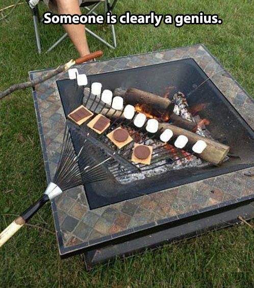 How to s'more.