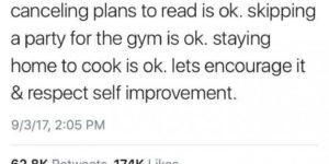 Respect self improvement