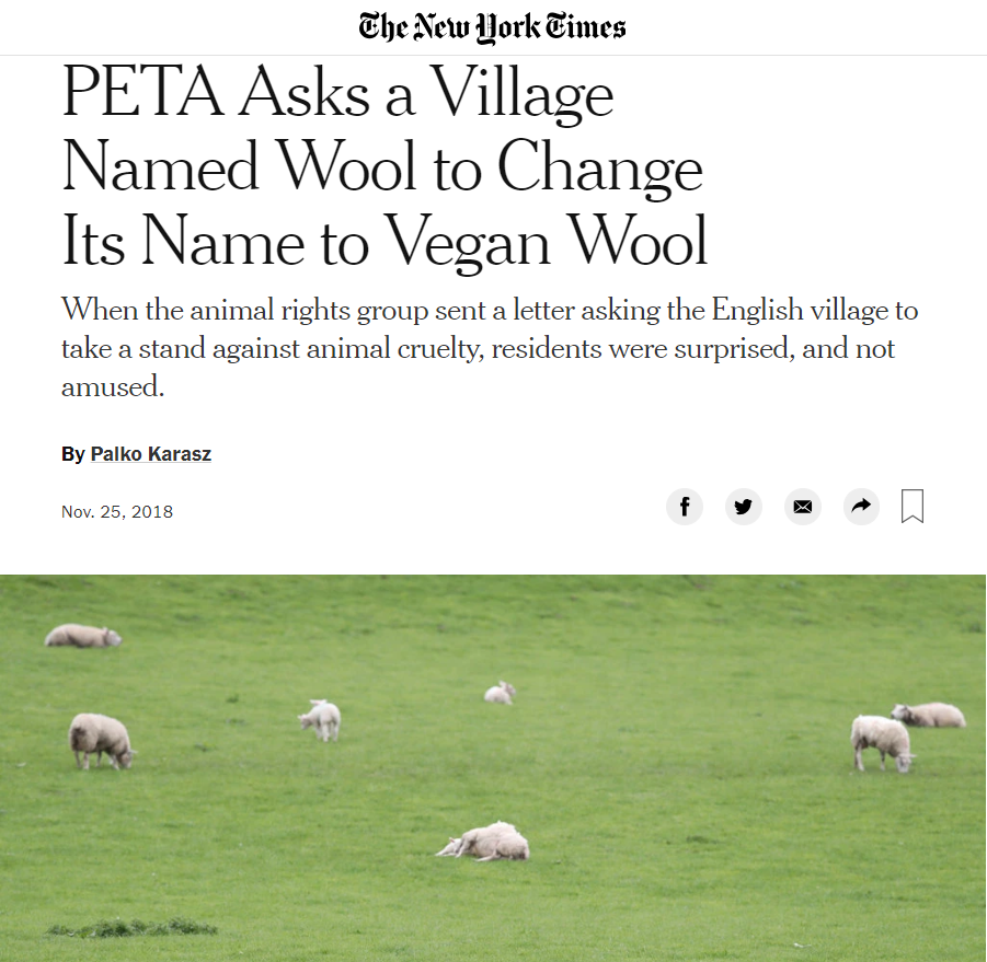 Has PETA always been a joke?