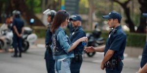 Kylie Jenner ends the Hong Kong protests using a can of Pepsi, circa 2020