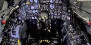 Cockpit of SR-71 Blackbird