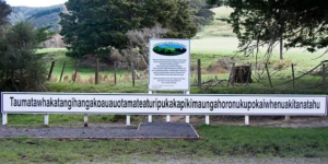 Just a Maori town in New Zealand