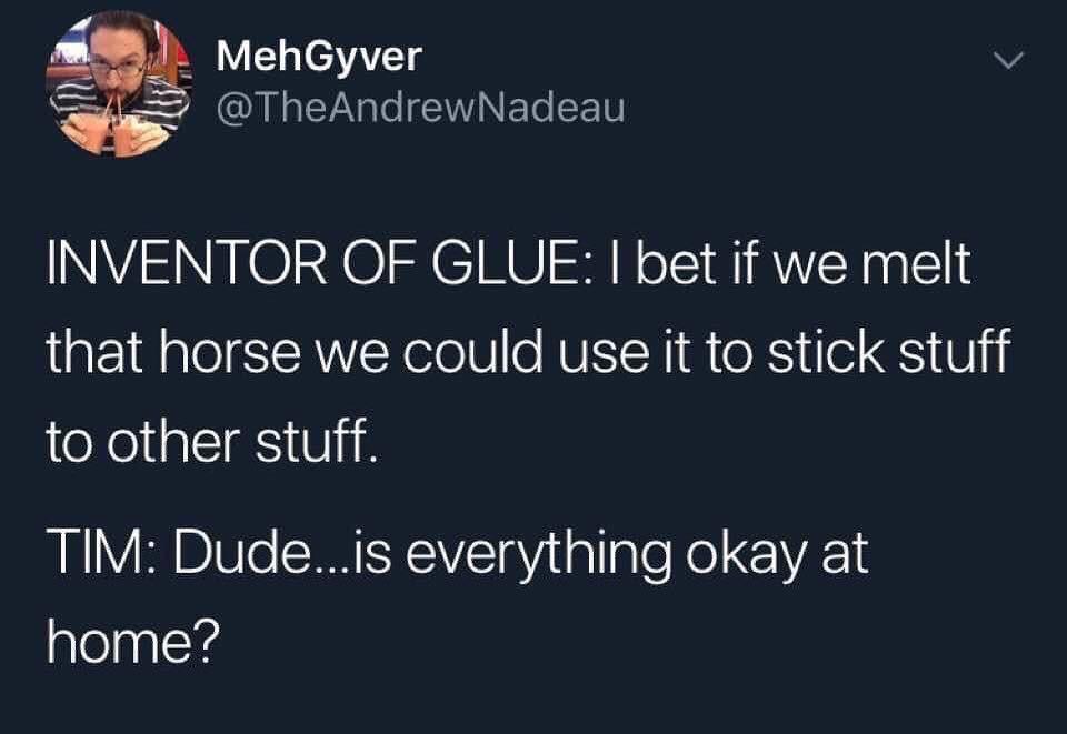 *sniffs*