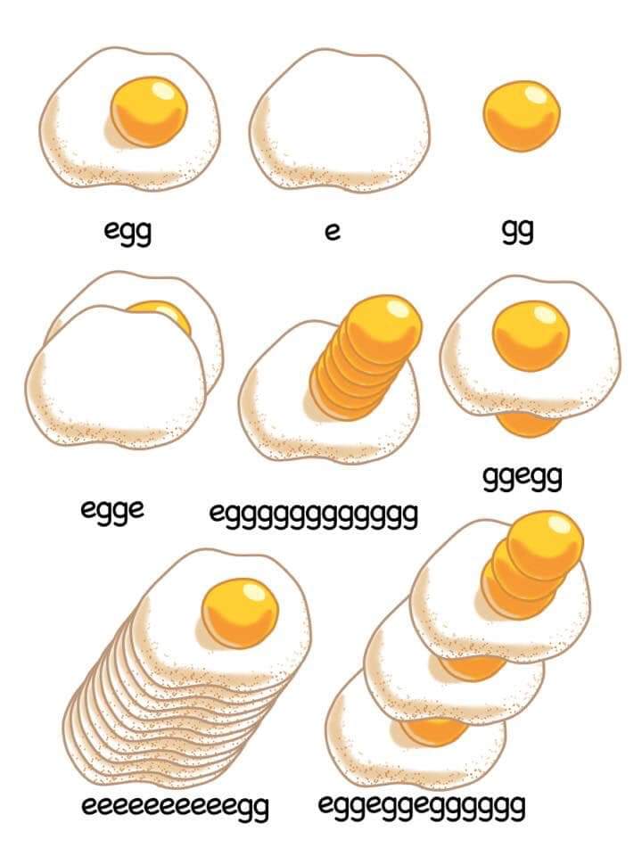 Egg is life.
